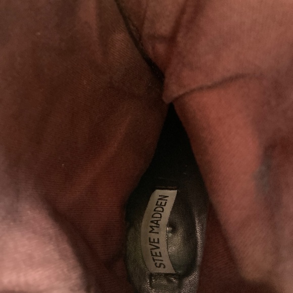 Tall Genuine Brown Leather Boot, Steve Madden, Size 9 - Picture 7 of 7